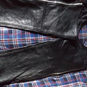 Men's leather chaps